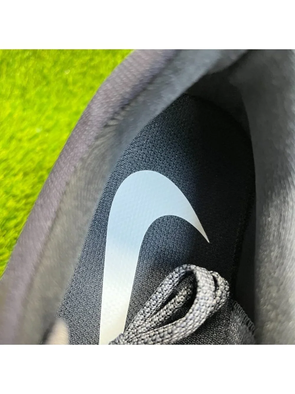 Nike React Pegasus Trail 4 Black Dark Gray Mens Size 7.5 Running Shoes Sneakers
